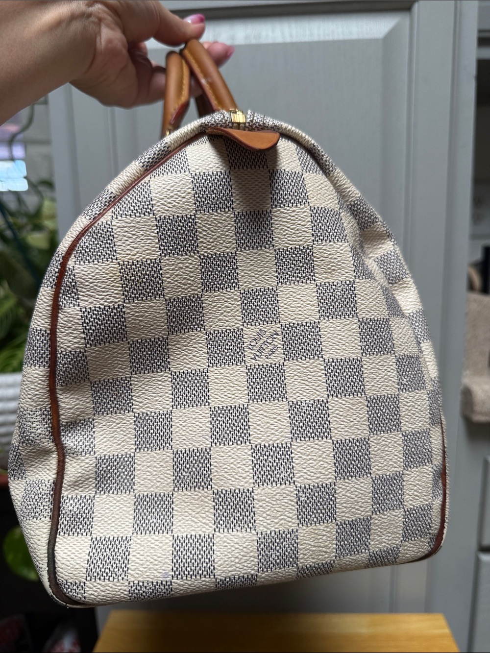 Louis Vuitton Damier Azur Speedy 30 - Picture 4 of 17